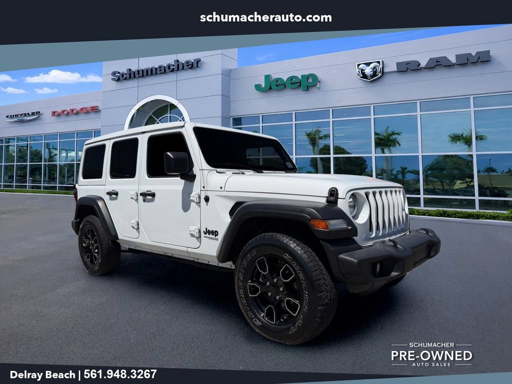 Used 2022 Jeep Wrangler Unlimited Sport w/ Sun And Sound Package