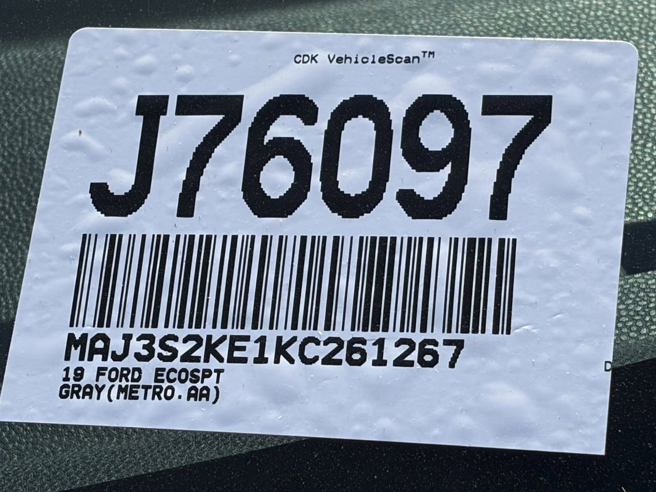 2019 Ford EcoSport Titanium