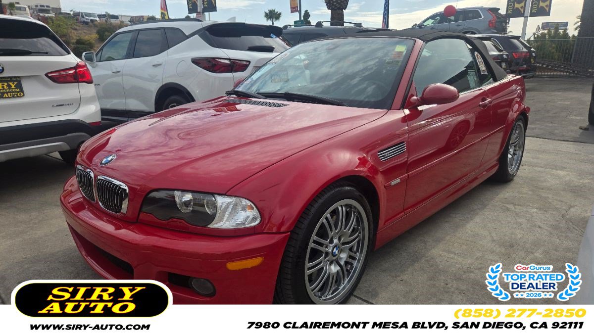 Used 2002 BMW M3 Convertible