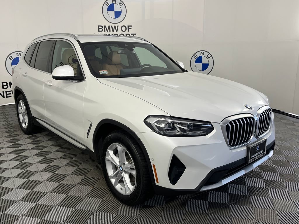 Certified 2023 BMW X3 xDrive30i w/ Premium Package
