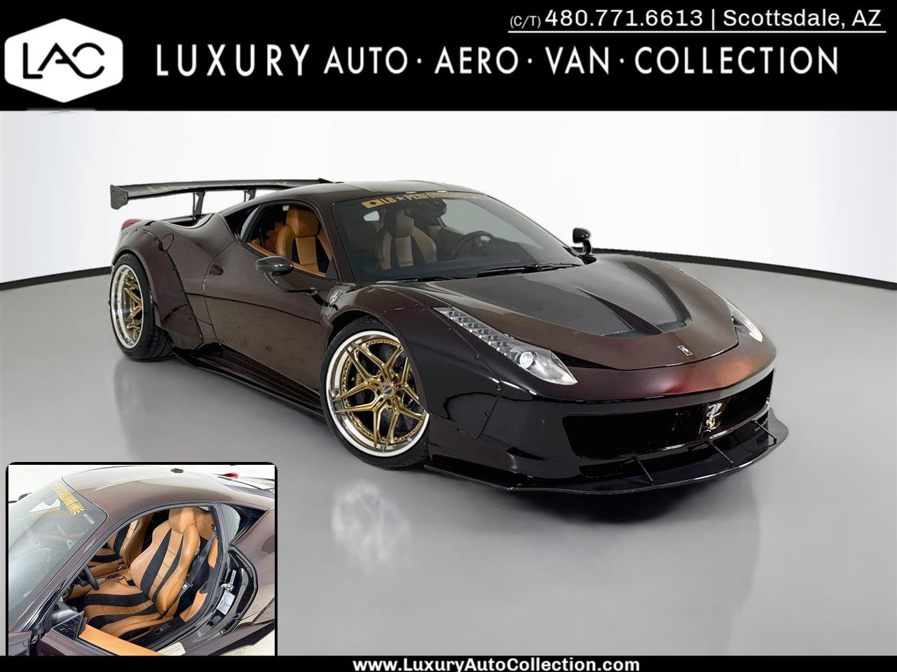 Used 2011 Ferrari 458 Italia Coupe