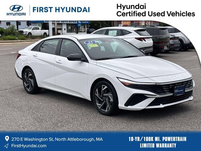 Certified 2025 Hyundai Elantra Sport
