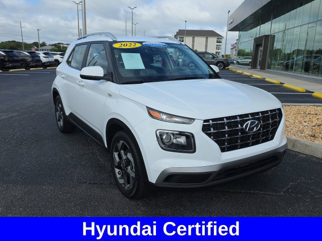 Certified 2022 Hyundai Venue SEL