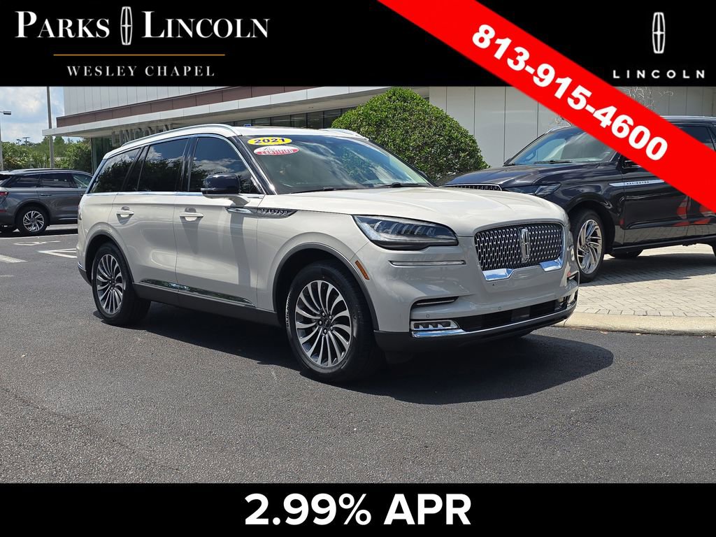 Certified 2021 Lincoln Aviator Reserve w/ Elements Package Plus