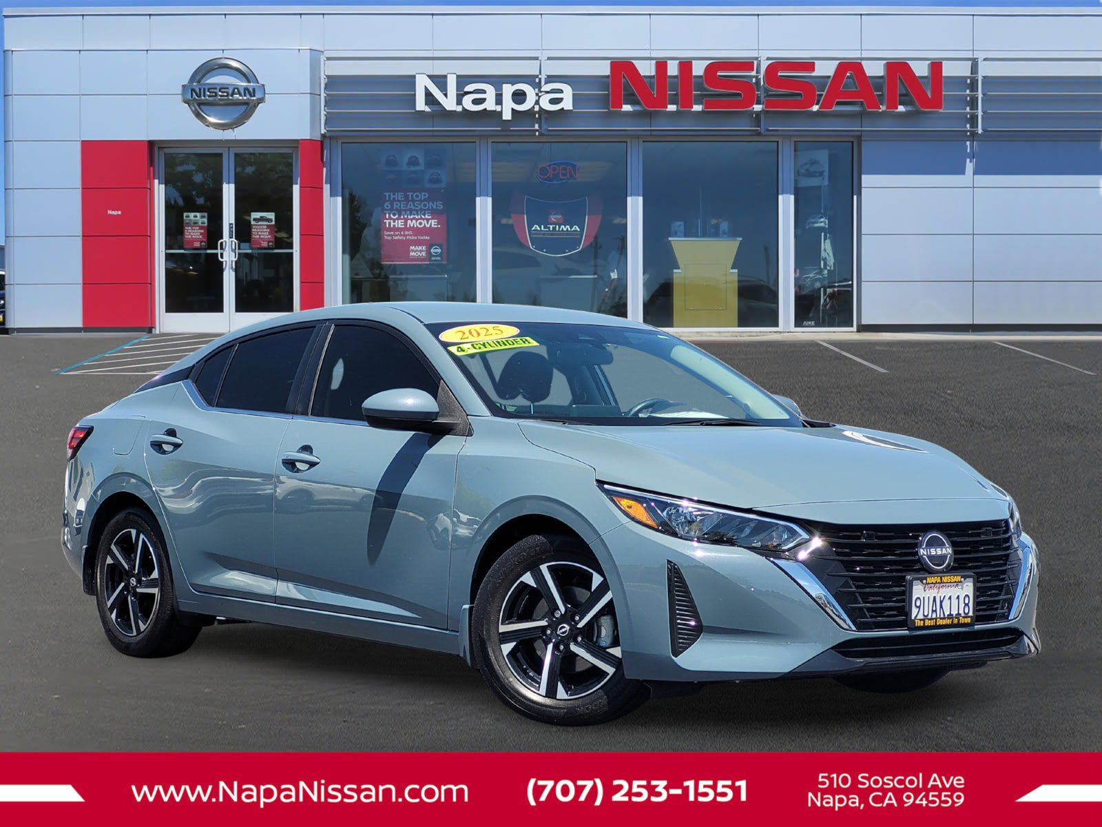 Certified 2025 Nissan Sentra SV w/ All-Weather Package