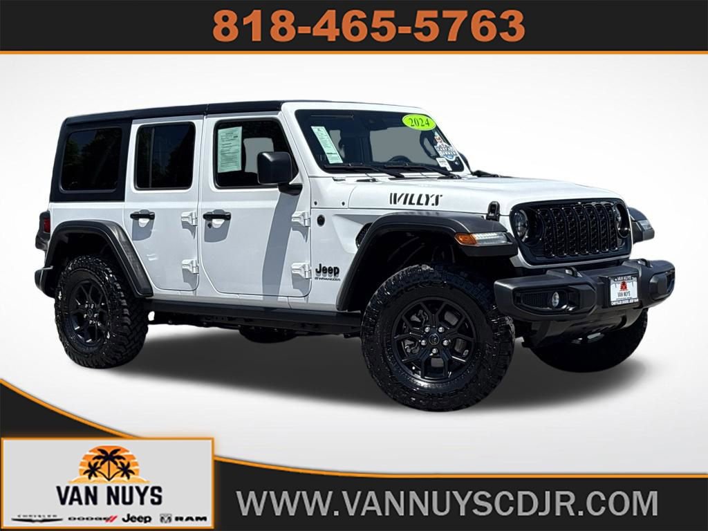 Used 2024 Jeep Wrangler Unlimited Sport