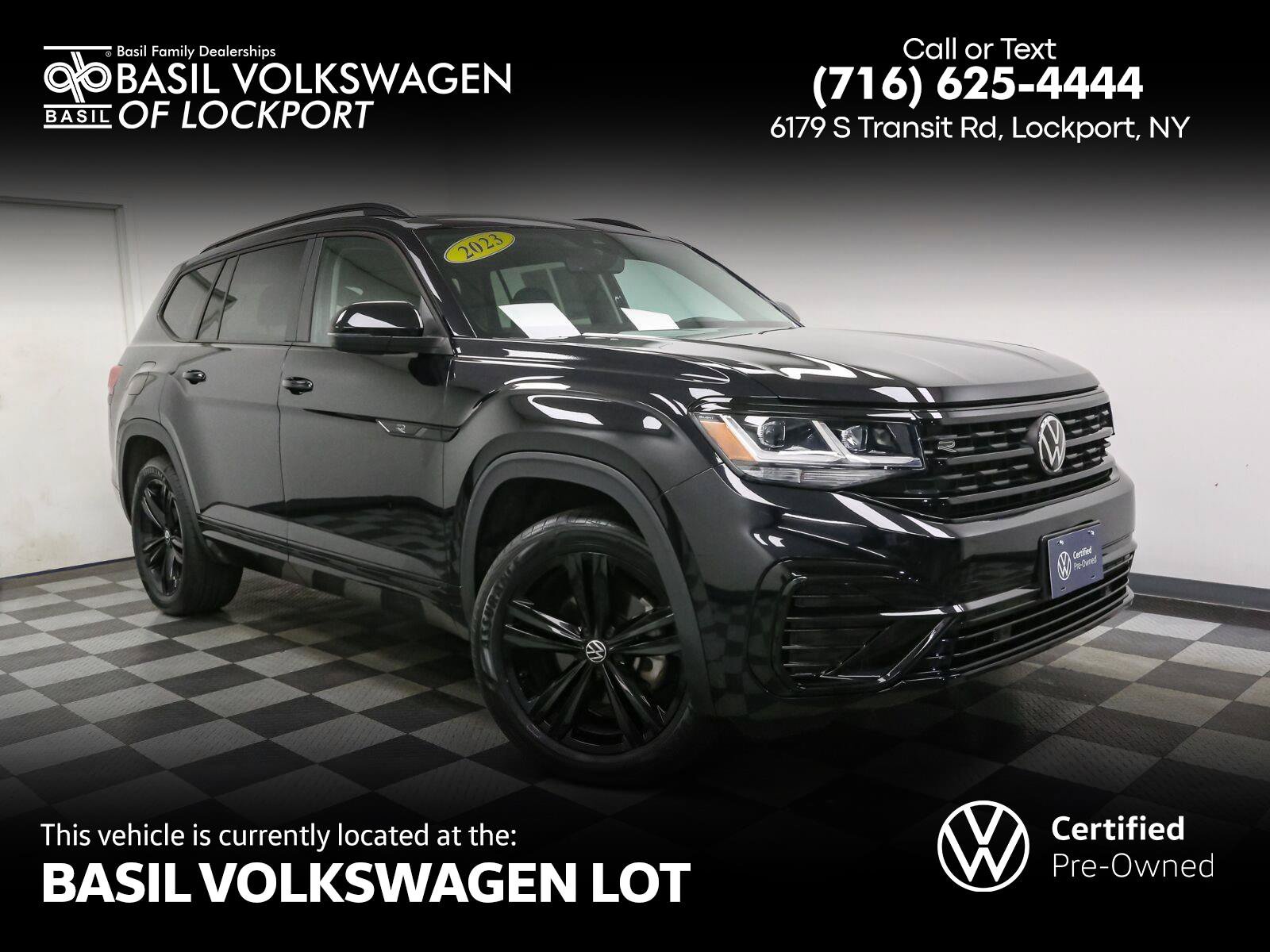 Certified 2023 Volkswagen Atlas SEL R-Line