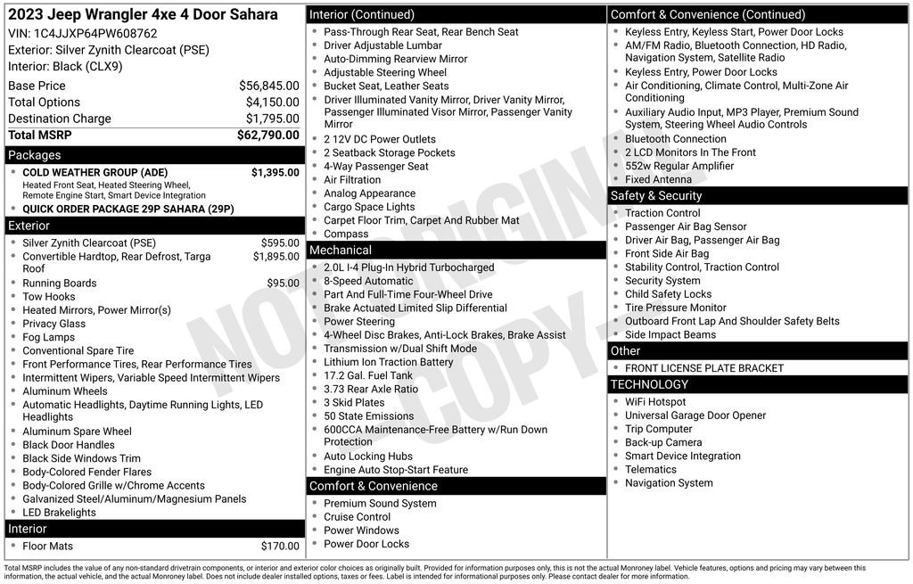 2023 Jeep Wrangler Unlimited Sahara