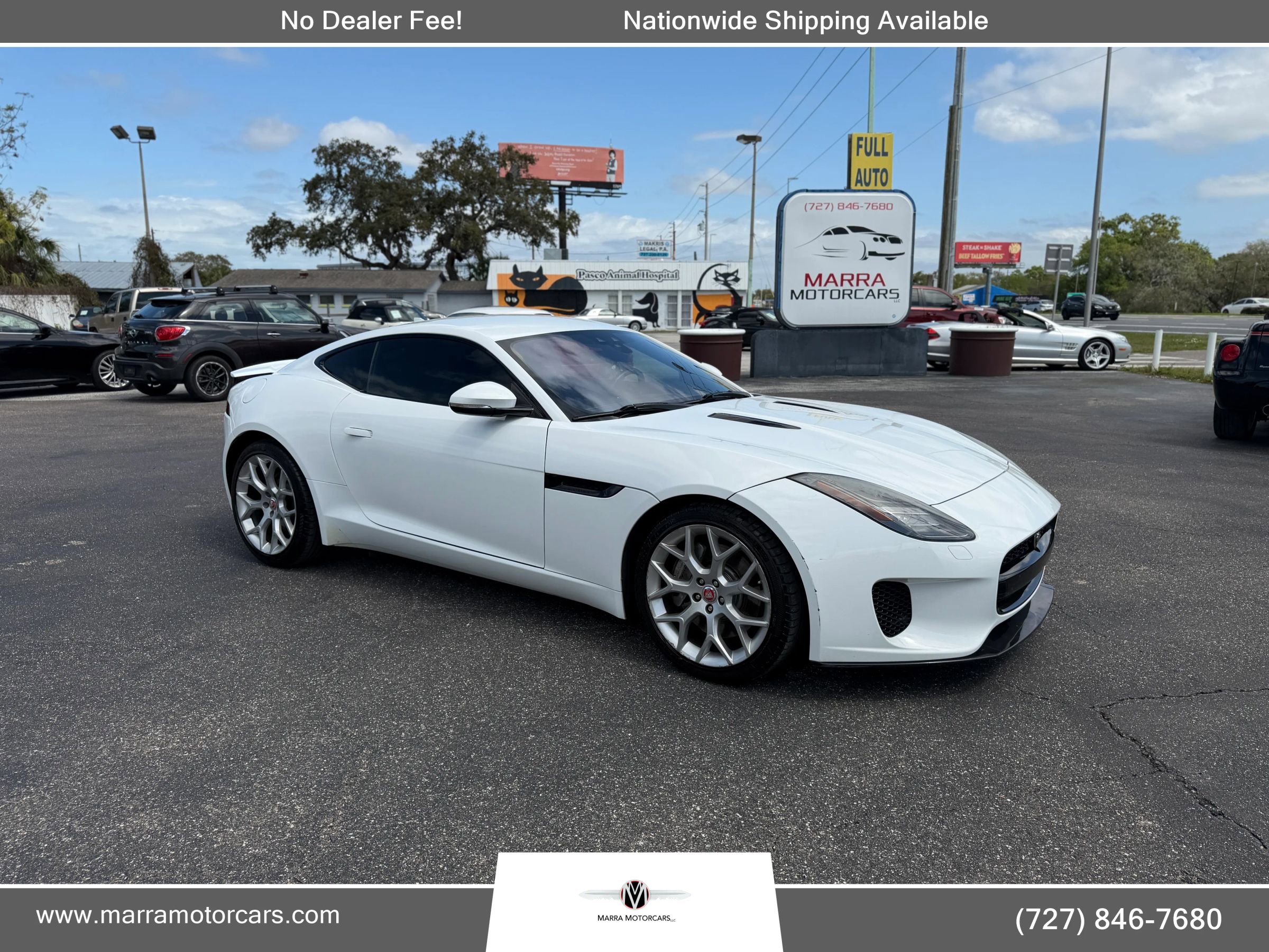 Used 2018 Jaguar F-TYPE 2.0 296 HP Coupe 2D