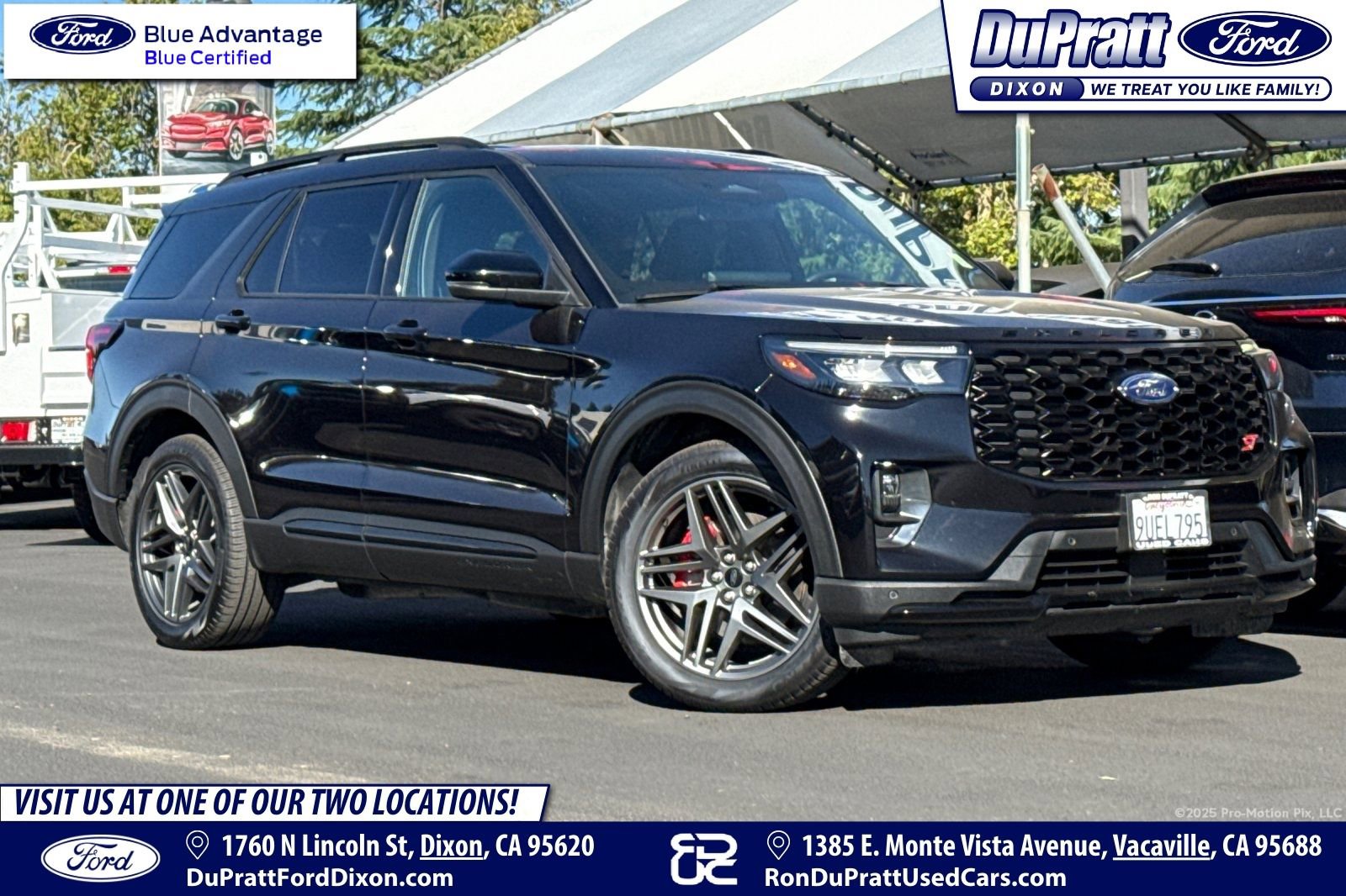Certified 2025 Ford Explorer ST w/ Sun And Sound Package