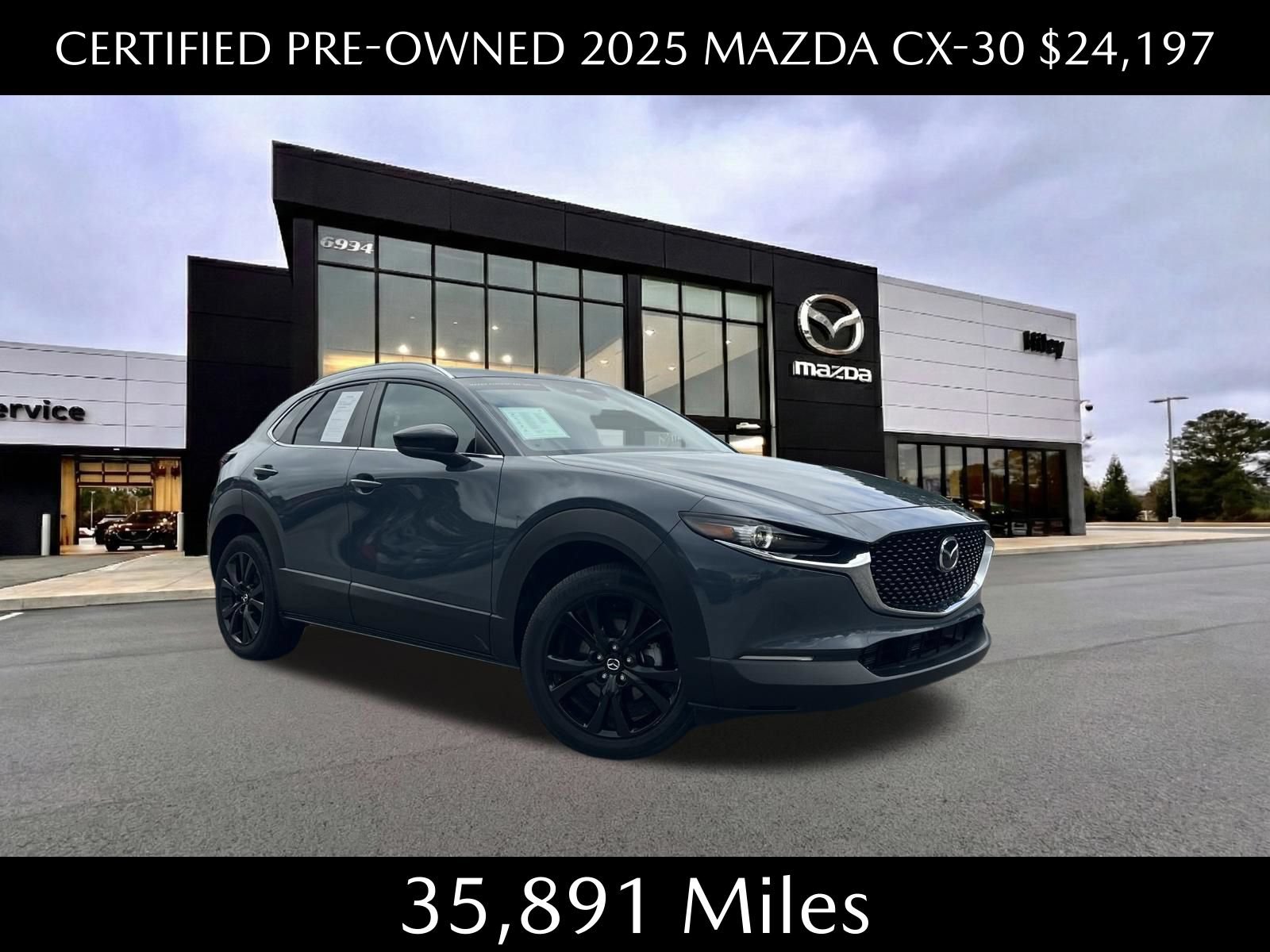 Certified 2025 MAZDA CX-30 AWD 2.5 S w/ Preferred Package