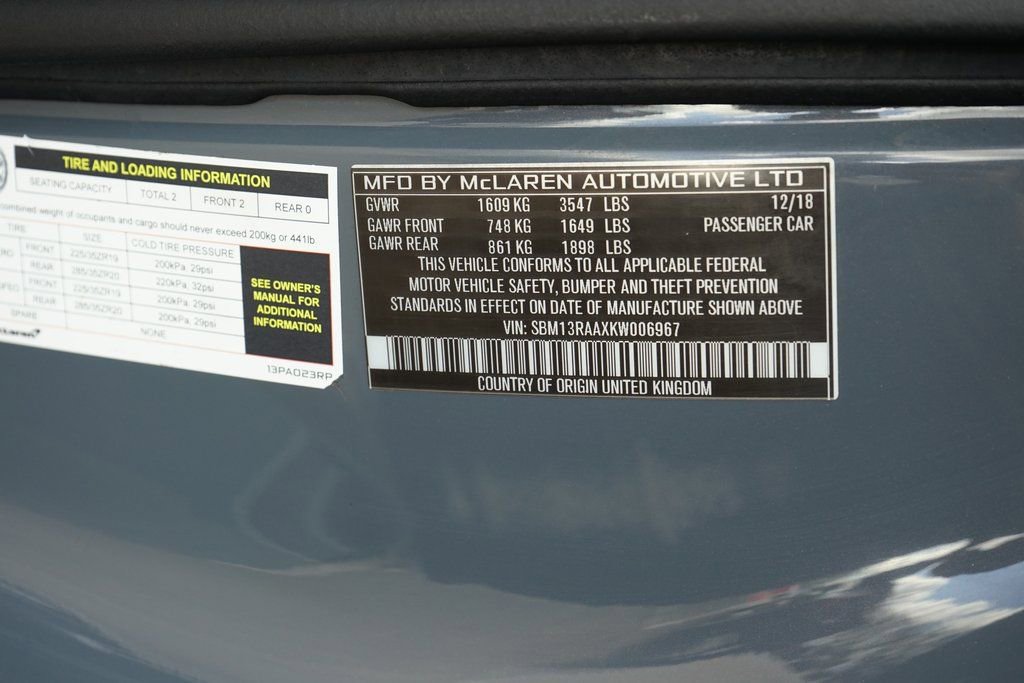 Used 2019 McLaren 600LT photo 39