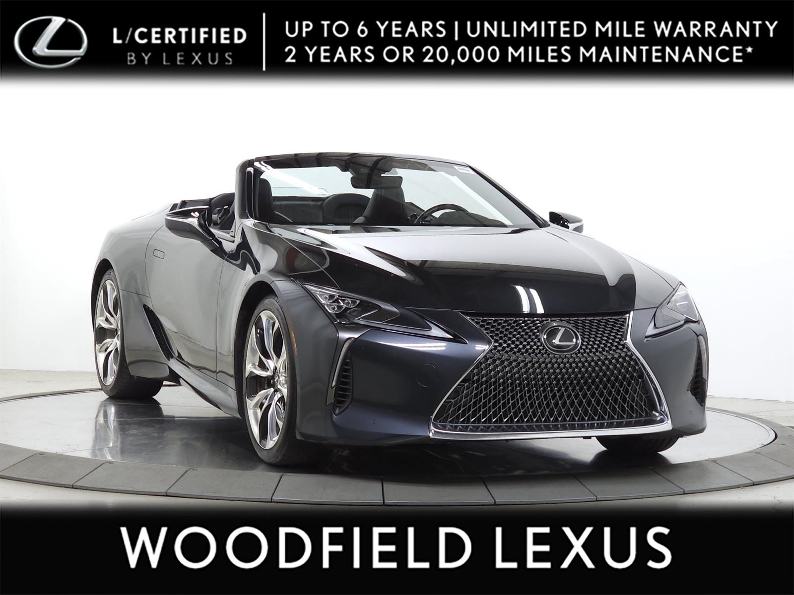 Certified 2021 Lexus LC 500 Convertible w/ Touring Package