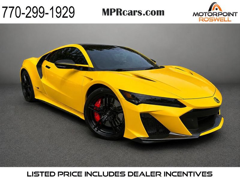 Used 2022 Acura NSX Type S