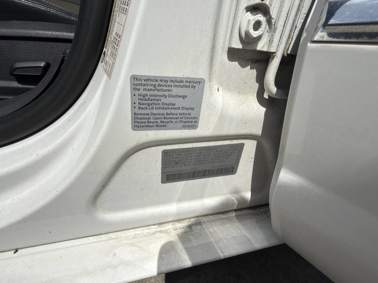 2012 Volkswagen CC Lux Limited