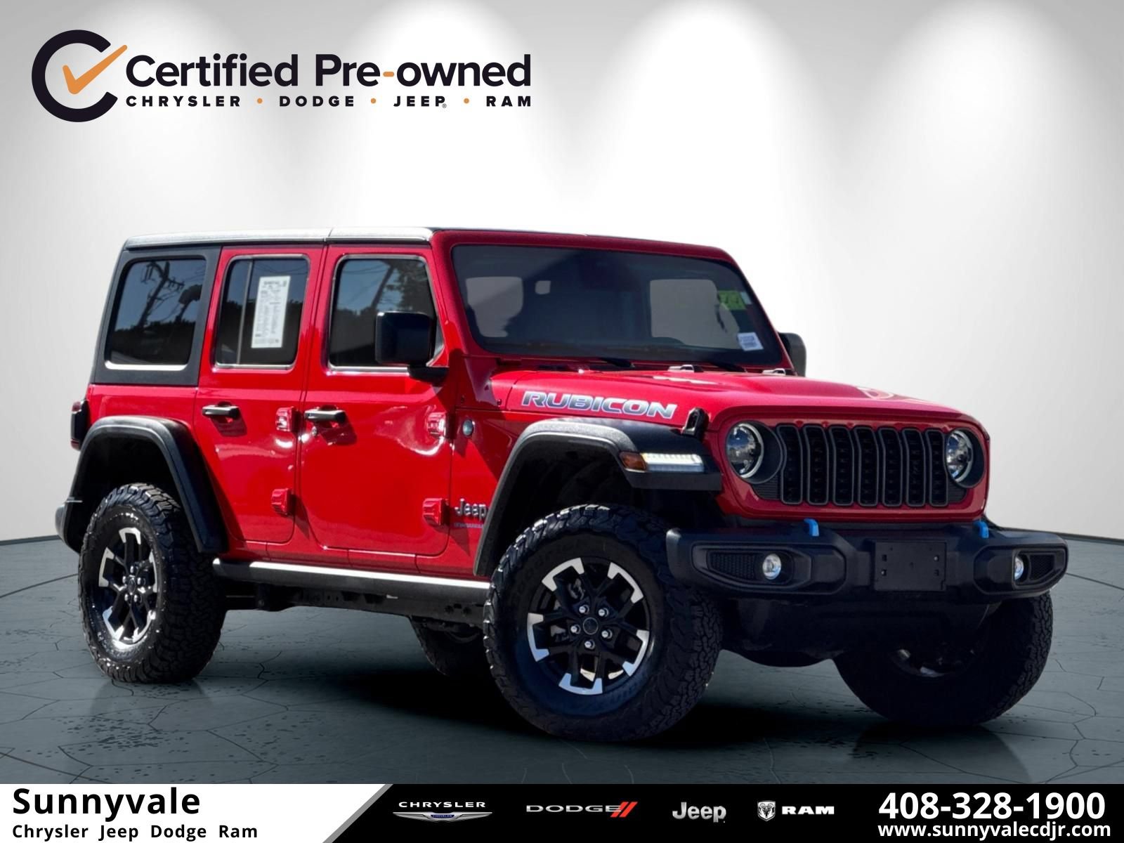 2025 Jeep Wrangler 4xe Rubicon 4x4 for sale in Sunnyvale, CA