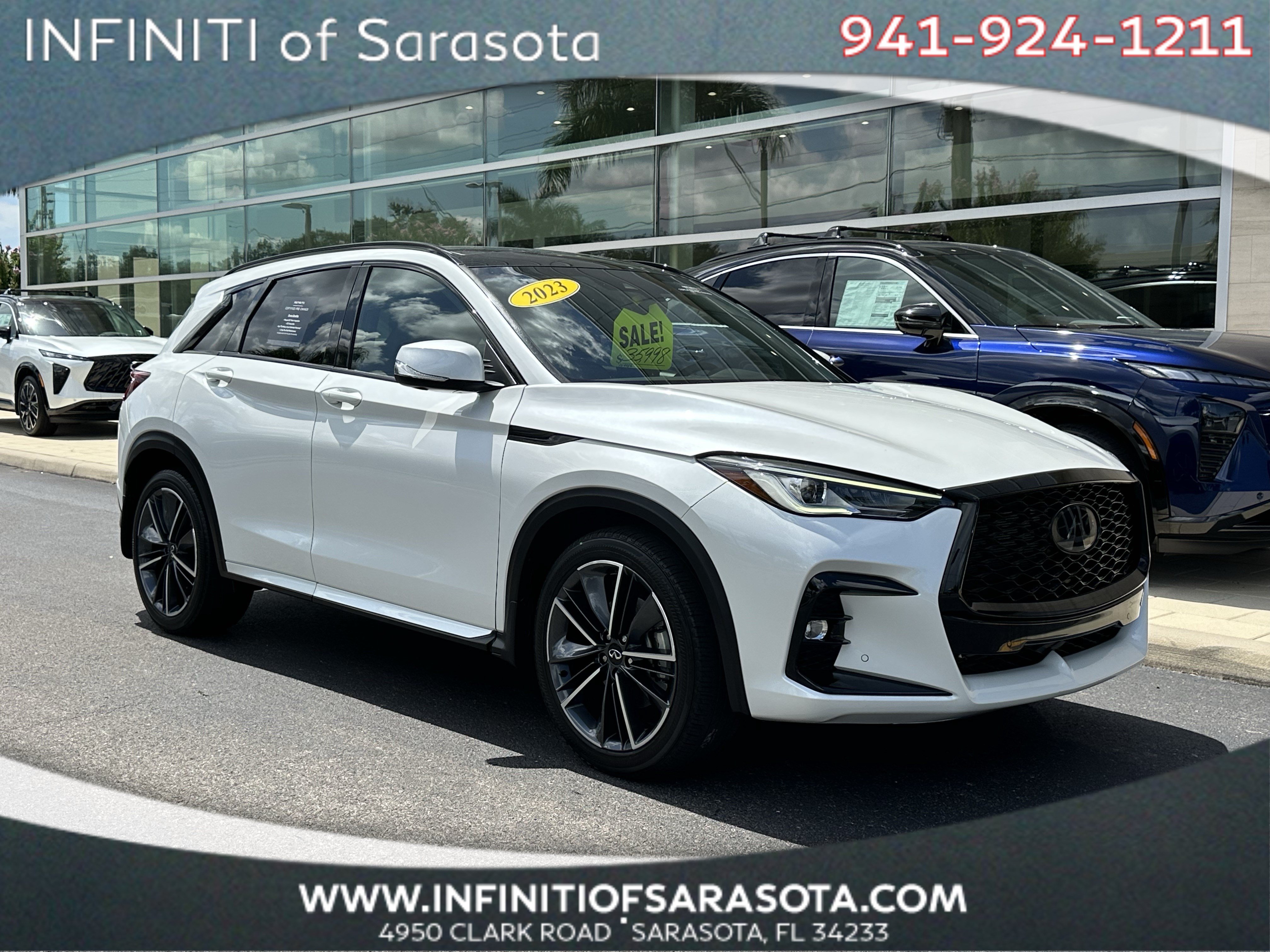 Certified 2023 INFINITI QX50 Sport
