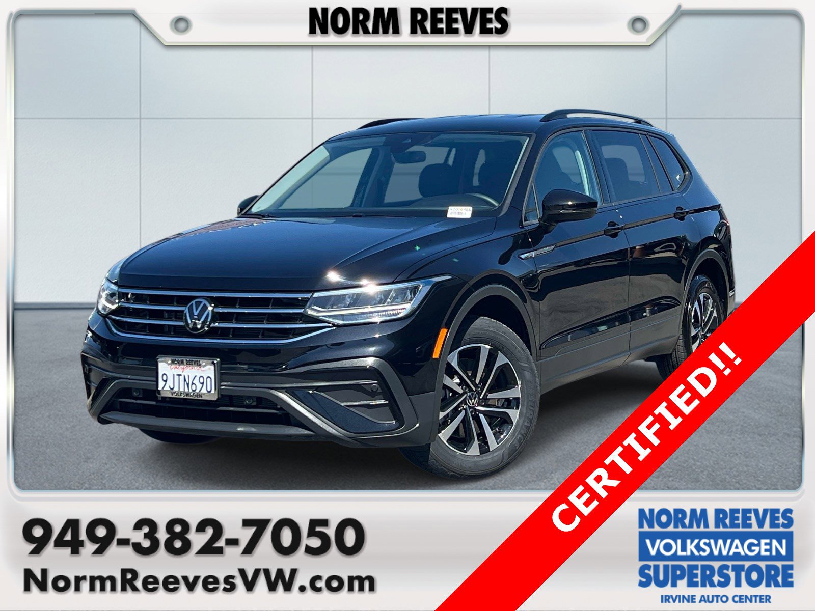 Certified 2023 Volkswagen Tiguan S w/ Driver Assistance Package