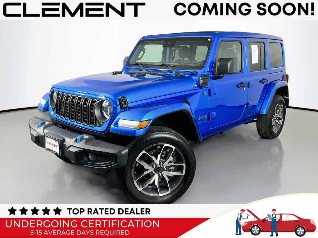 Used 2024 Jeep Wrangler Unlimited w/ LED Headlamp & Fog Lamp Group