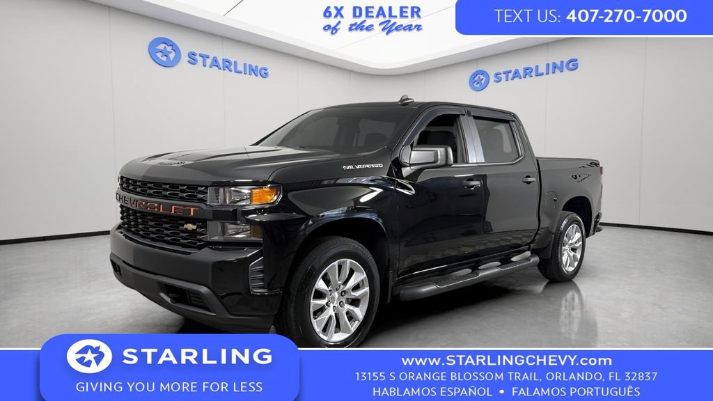 Used 2020 Chevrolet Silverado 1500 Custom w/ Custom Value Package