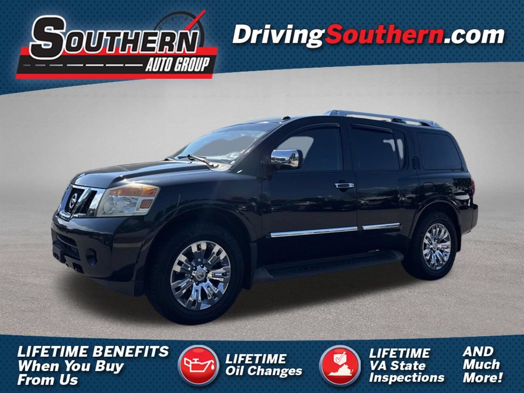 Used 2015 Nissan Armada Platinum w/ 2nd Row Captain Seat Package