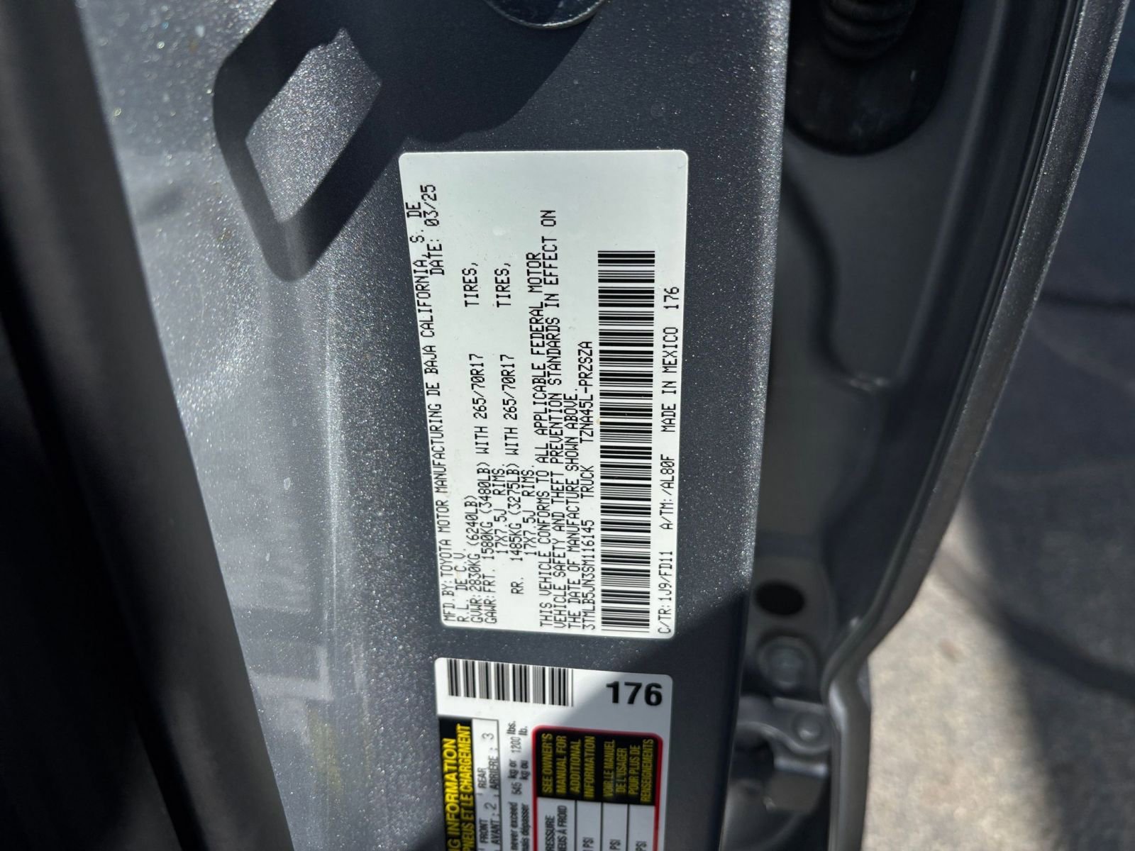 2025 Toyota Tacoma TRD Off-Road