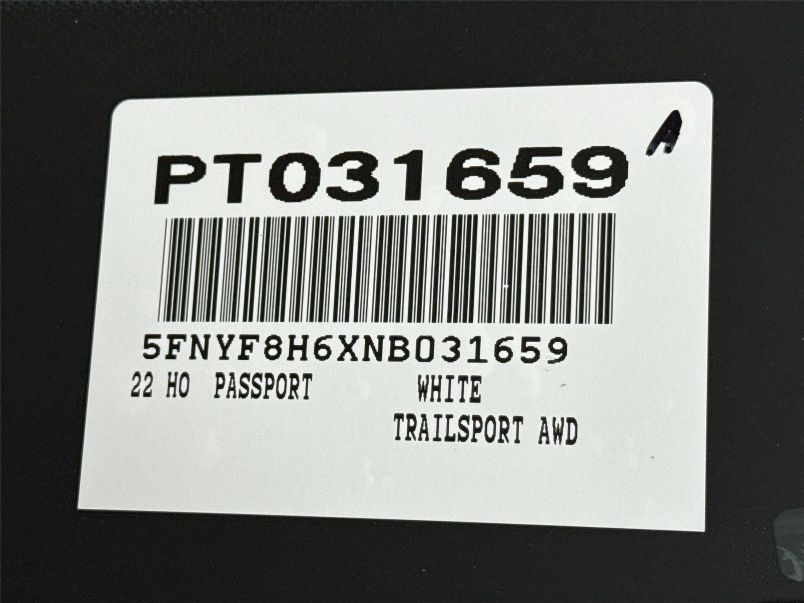 2022 Honda Passport TrailSport