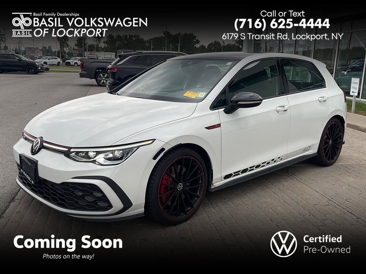 Certified 2023 Volkswagen GTI 40th Anniversary Edition