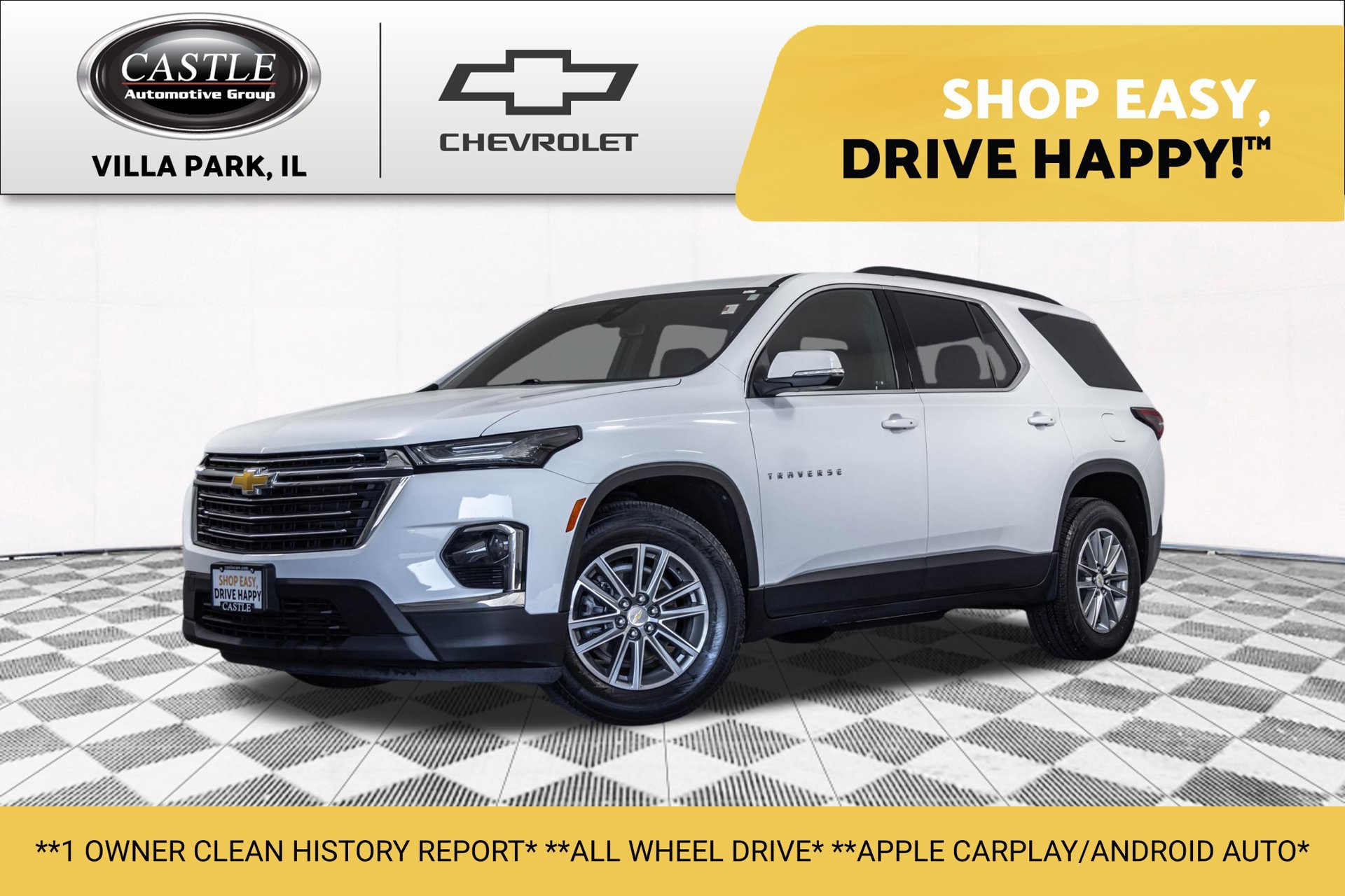 Certified 2023 Chevrolet Traverse LT