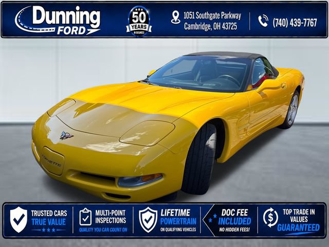 Used 2002 Chevrolet Corvette Convertible w/ Preferred Equipment Group2