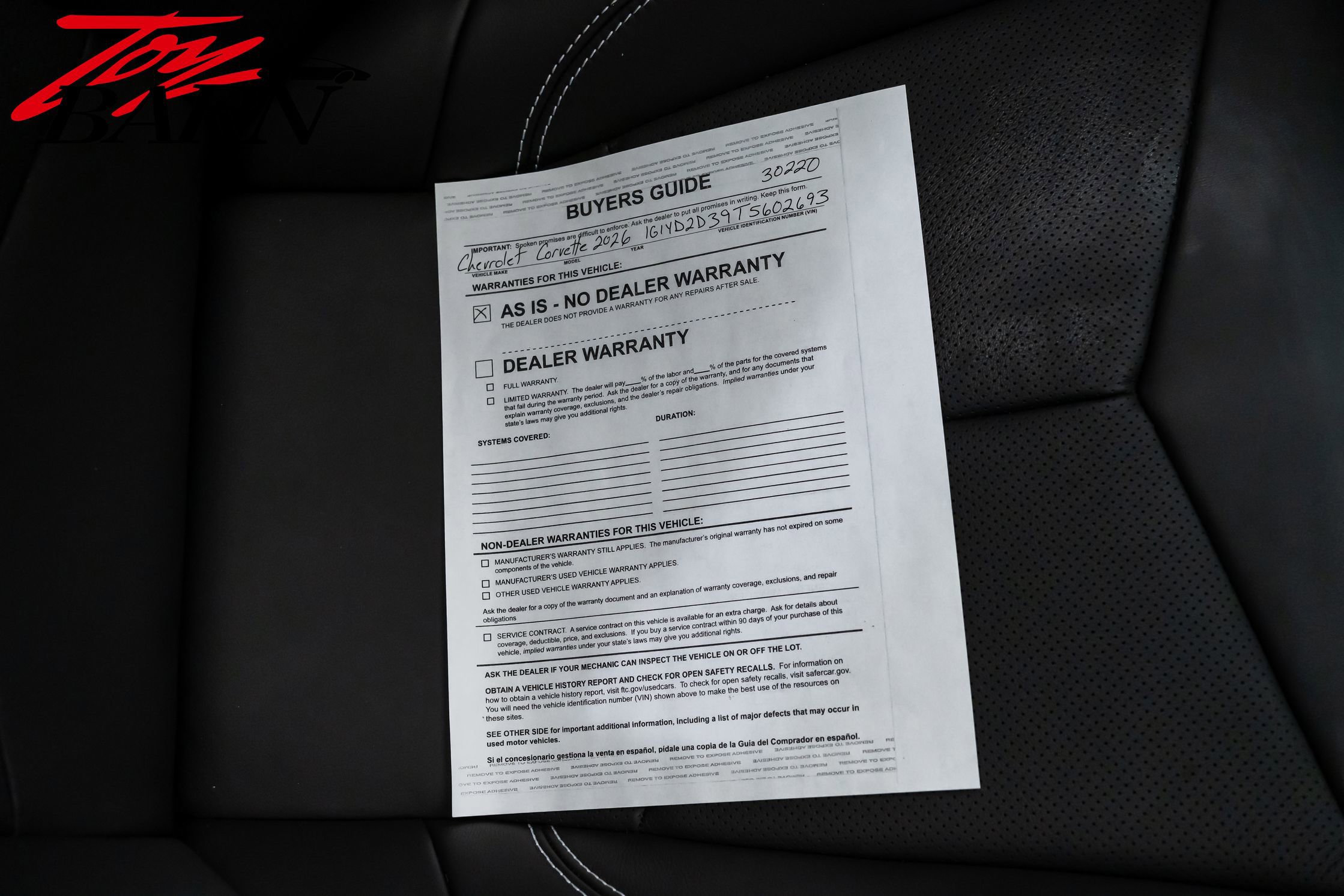 2026 Chevrolet Corvette Z06