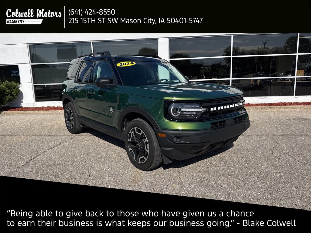 Used 2024 Ford Bronco Sport Outer Banks w/ Tech Package