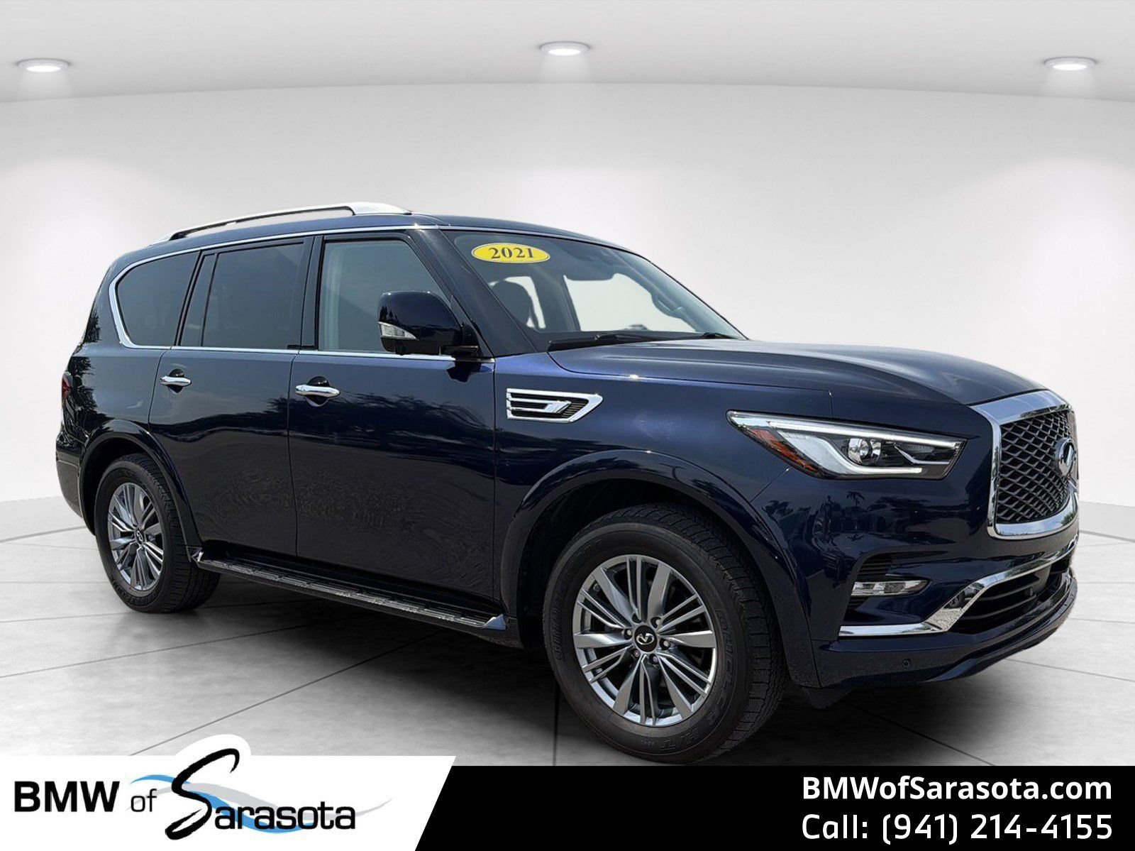 Used 2021 INFINITI QX80 Luxe w/ Cargo Package