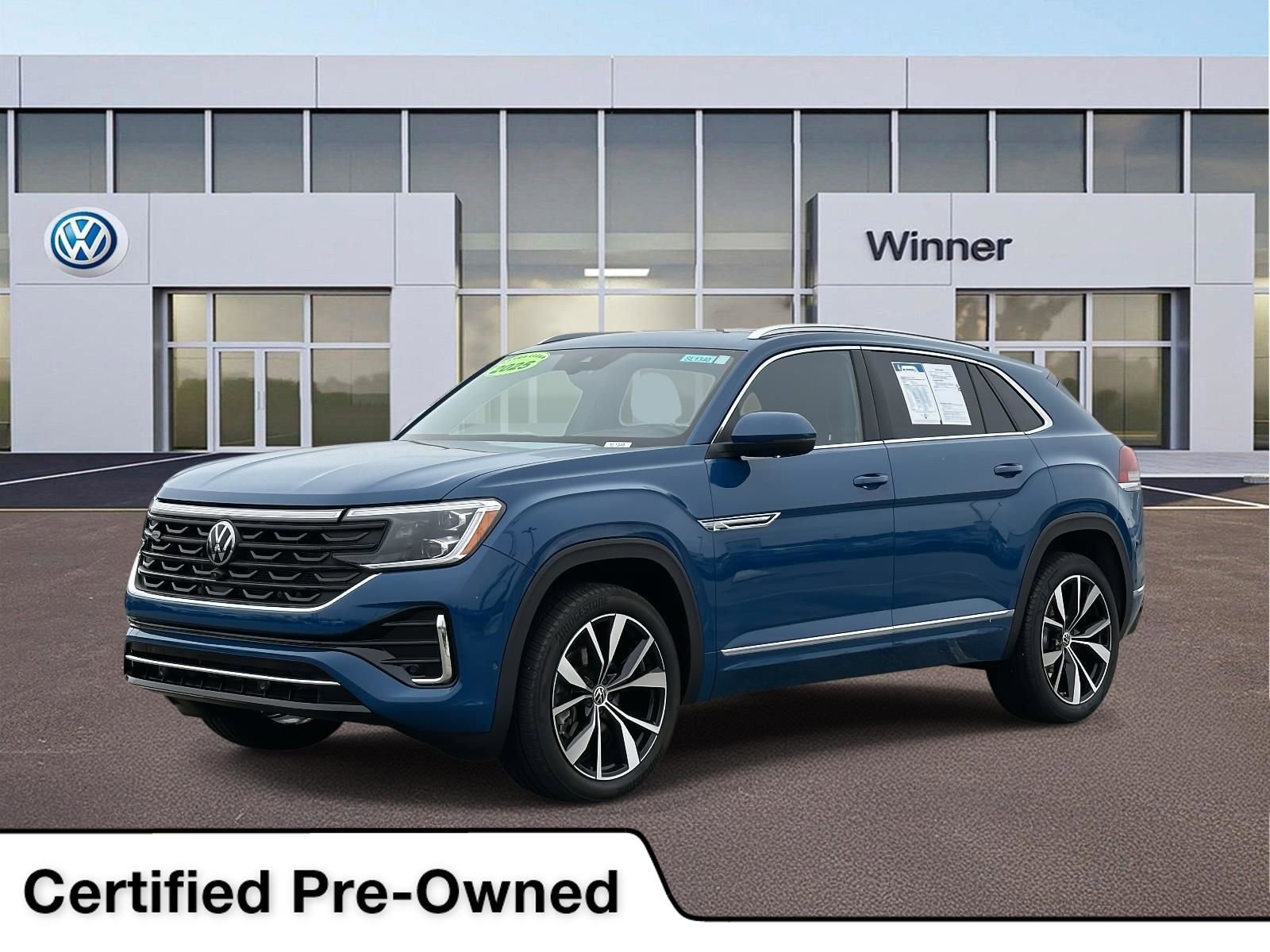 Certified 2025 Volkswagen Atlas Cross Sport SEL Premium R-Line