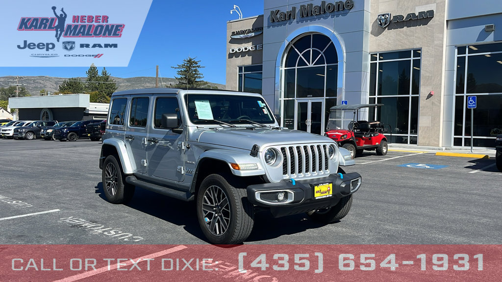 Used 2023 Jeep Wrangler Unlimited Sahara w/ Cold Weather Group