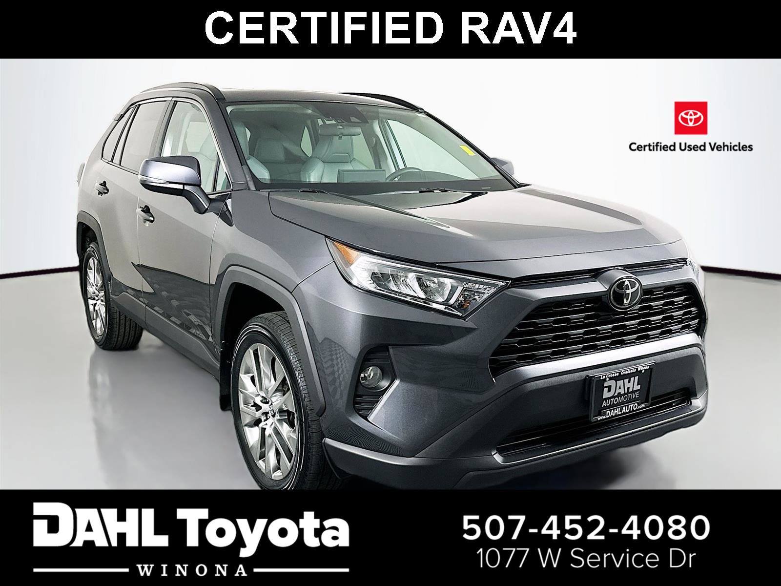 Certified 2021 Toyota RAV4 XLE Premium