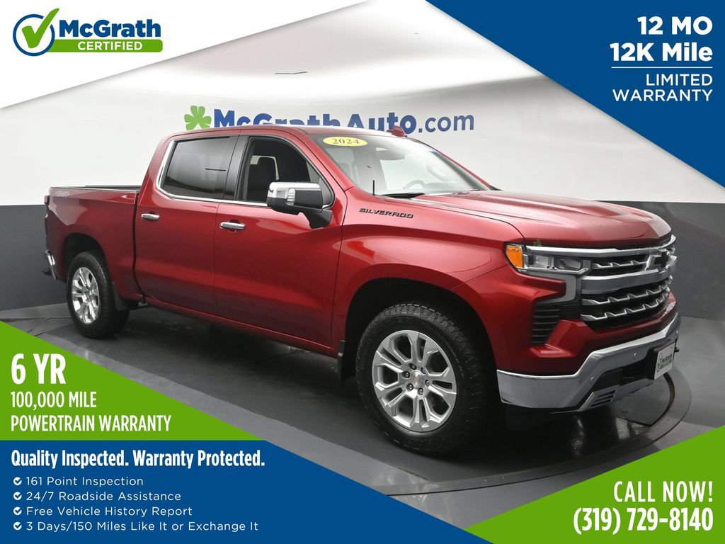 Used 2024 Chevrolet Silverado 1500 LTZ w/ LTZ Premium Package