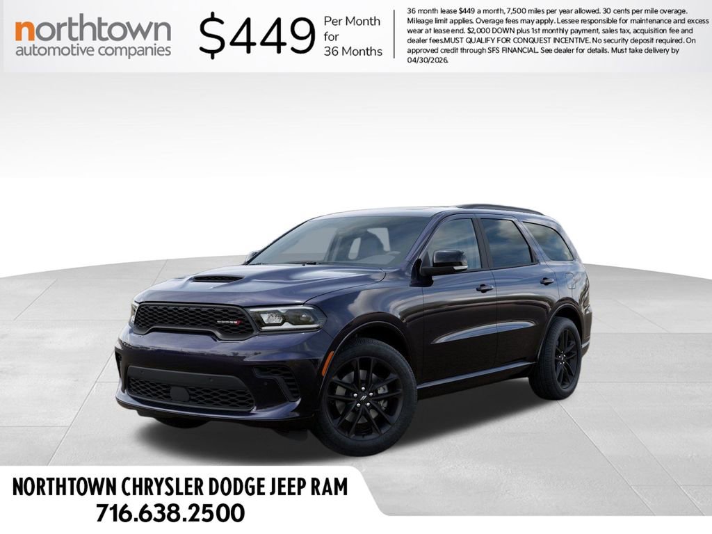 New 2026 Dodge Durango GT