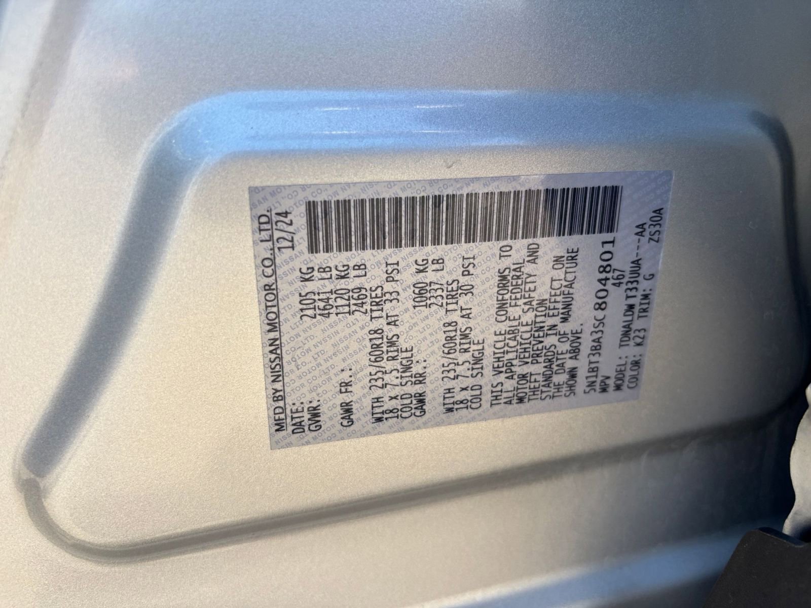 2025 Nissan Rogue SV