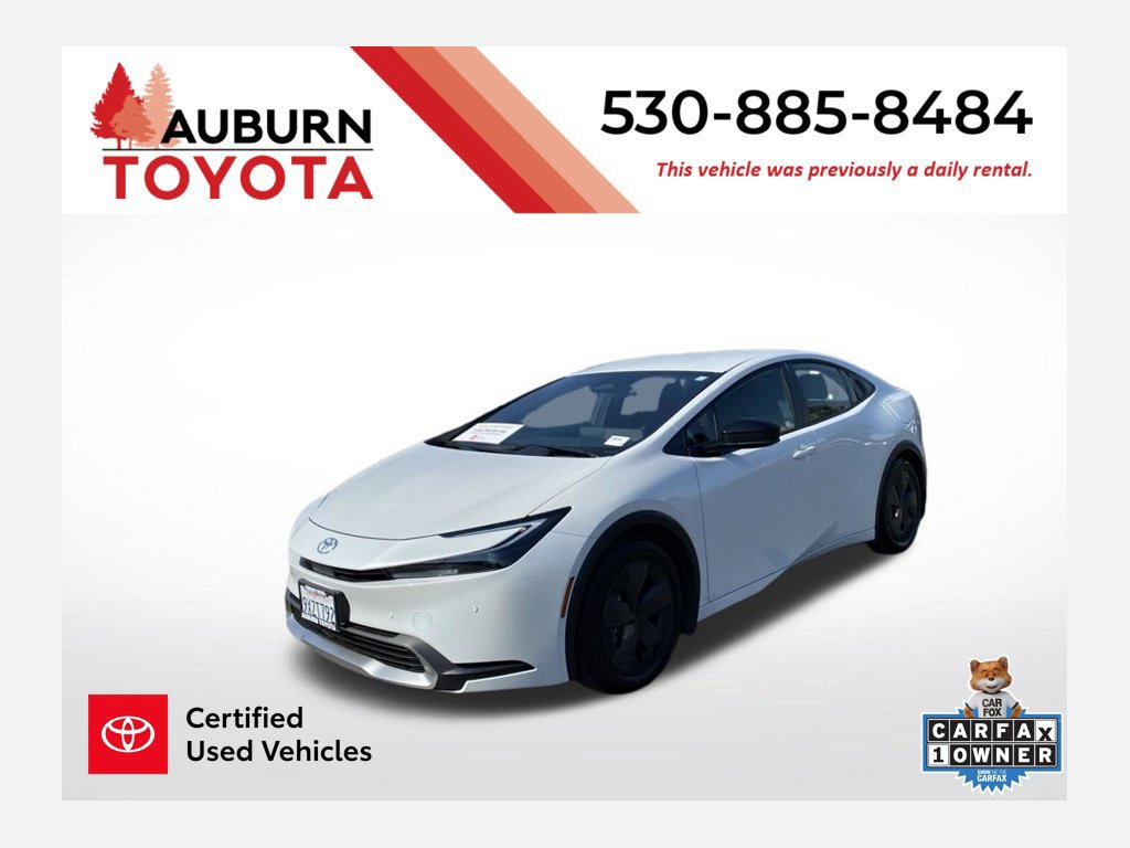 Certified 2026 Toyota Prius Plug-In Hybrid