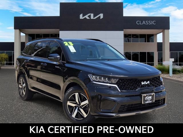 Certified 2023 Kia Sorento S w/ Panoramic Sunroof Package