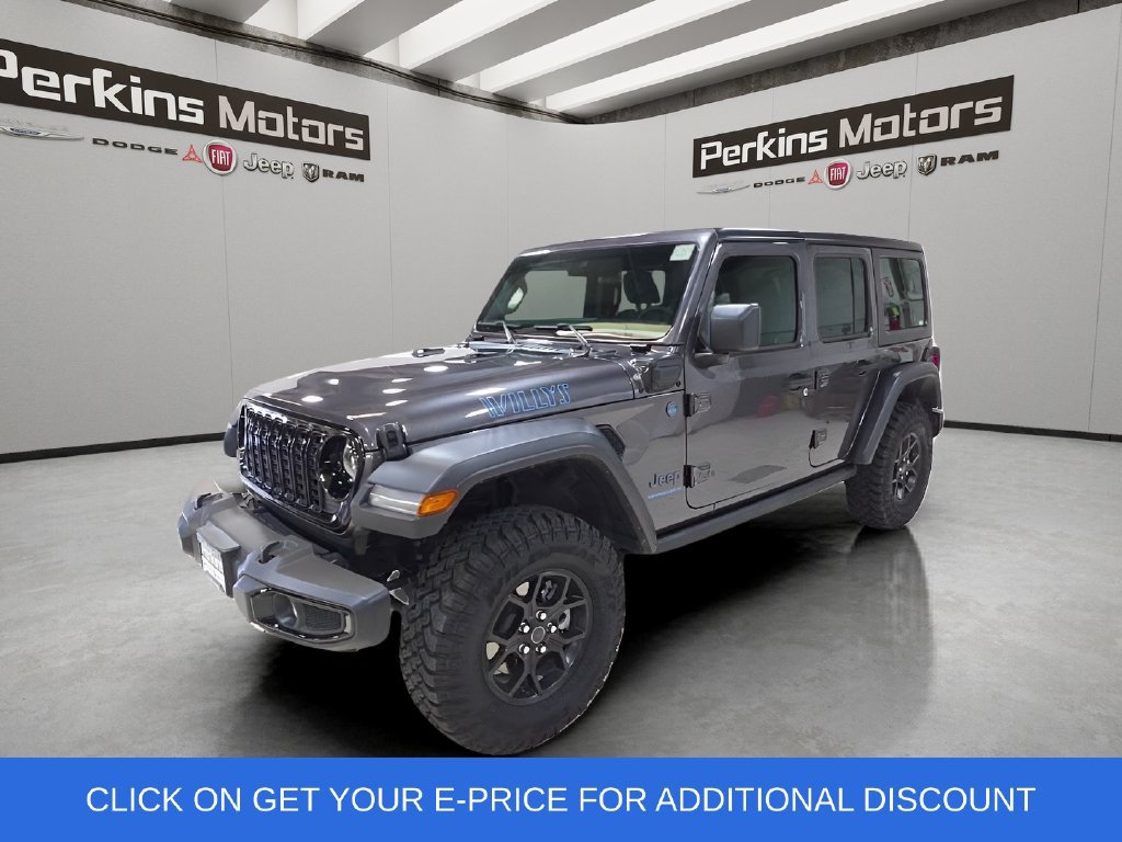 Certified 2025 Jeep Wrangler Unlimited Sport S 4xe