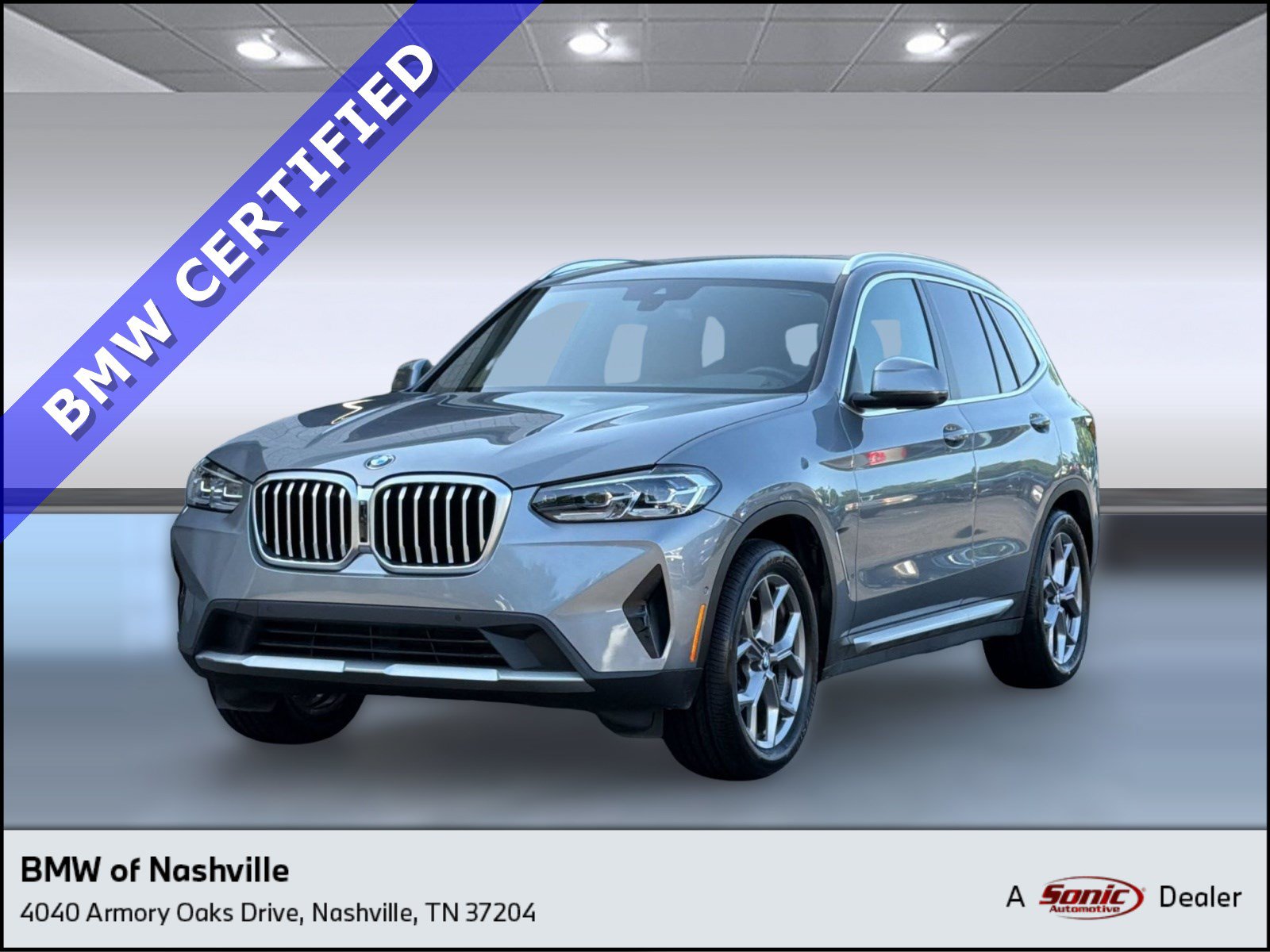 Certified 2023 BMW X3 xDrive30i w/ Parking Assistance Package