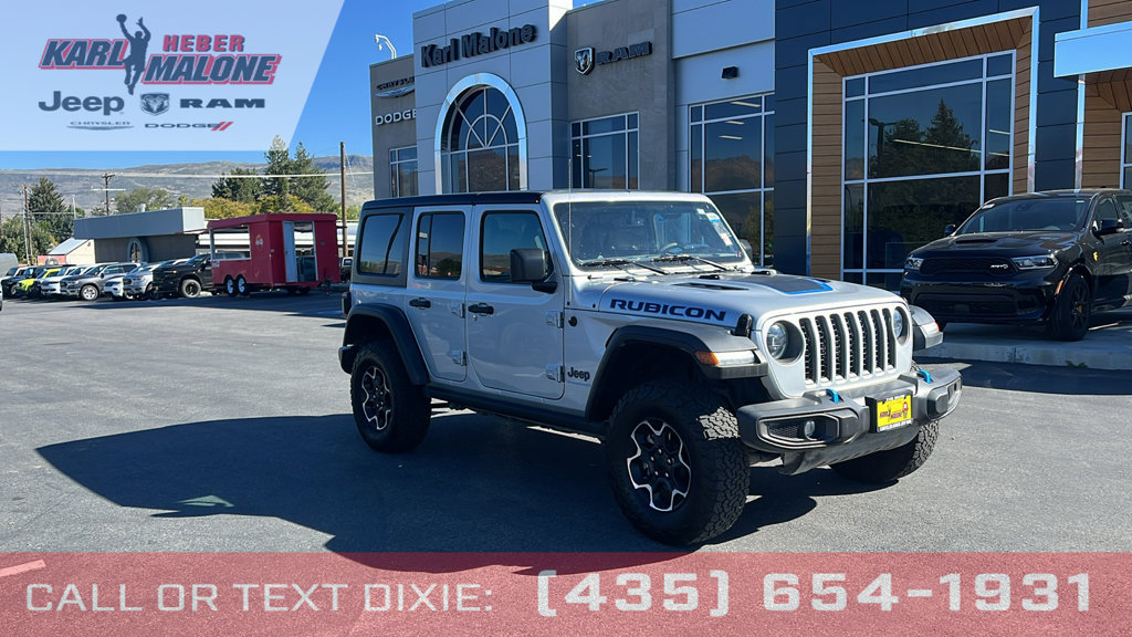 Used 2023 Jeep Wrangler Unlimited Rubicon 4xe w/ Cold Weather Group