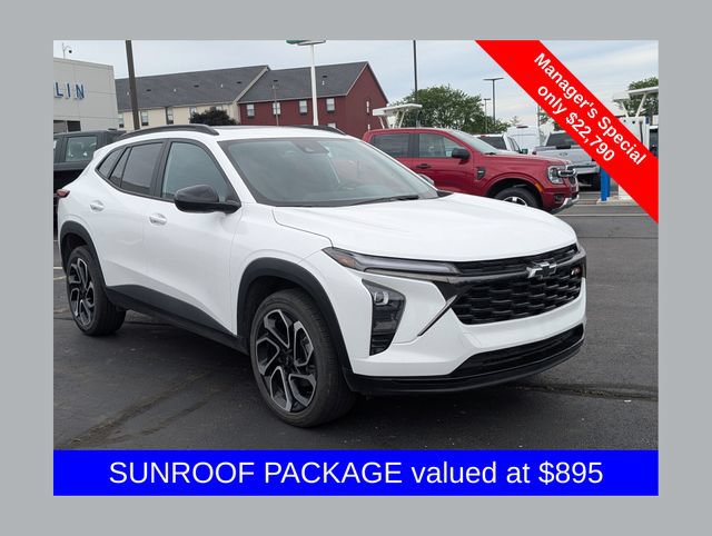 Used 2024 Chevrolet Trax RS w/ Sunroof Package
