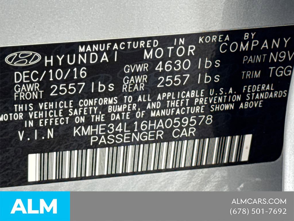 2017 Hyundai Sonata Limited