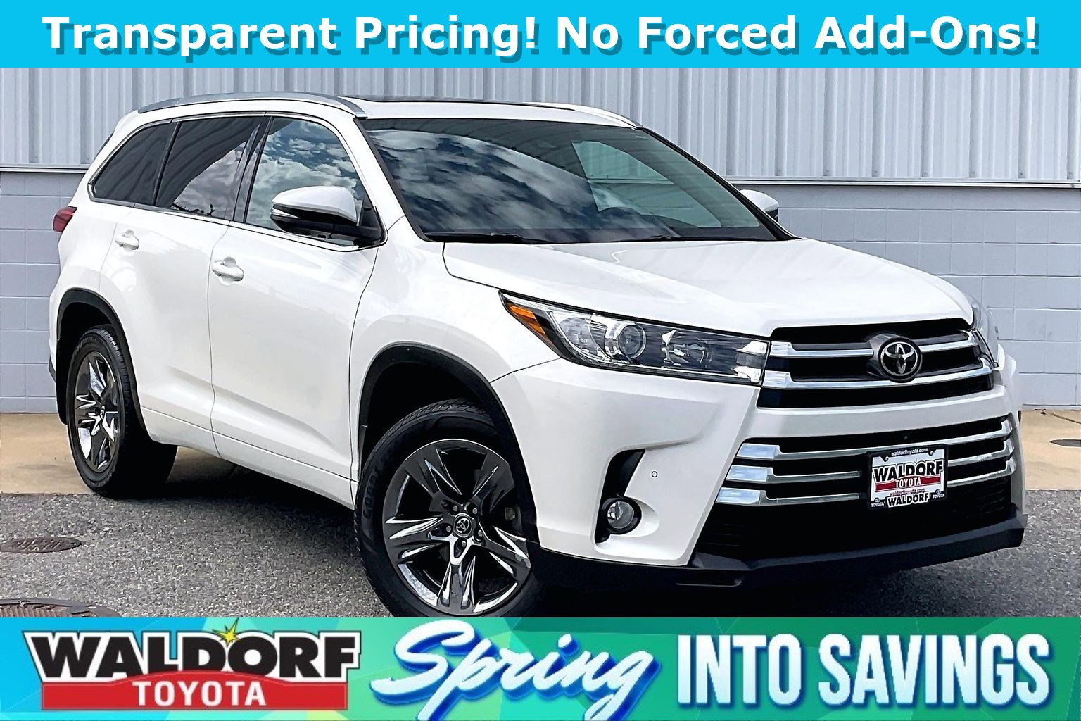 Used 2018 Toyota Highlander Limited Platinum