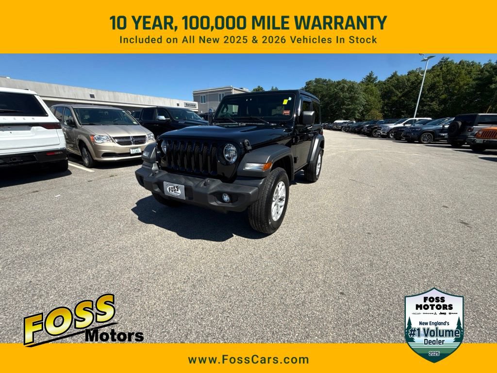 Certified 2023 Jeep Wrangler Sport