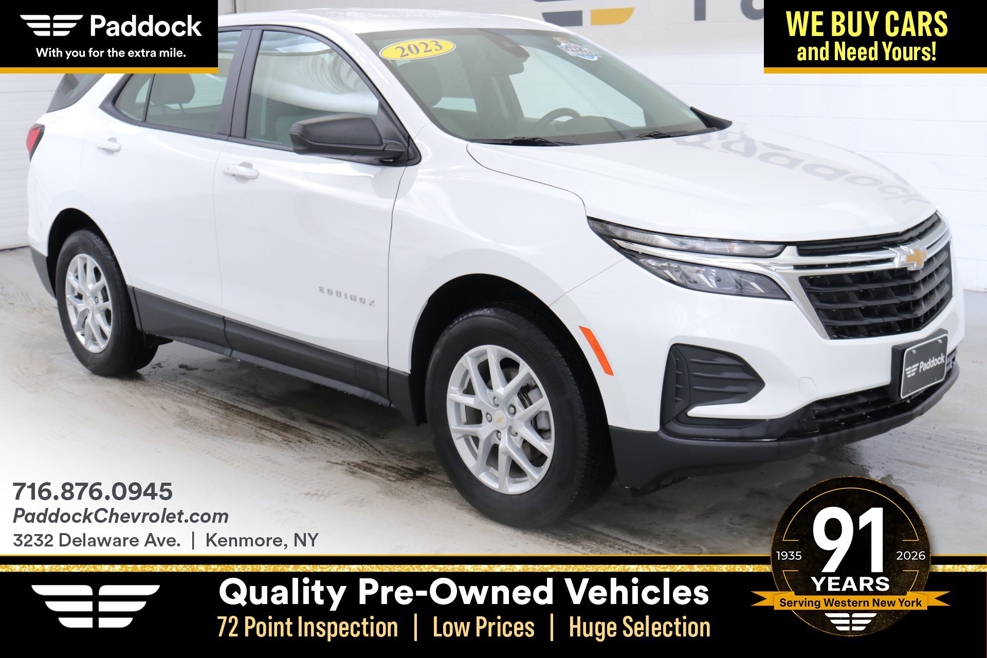 Certified 2023 Chevrolet Equinox LS