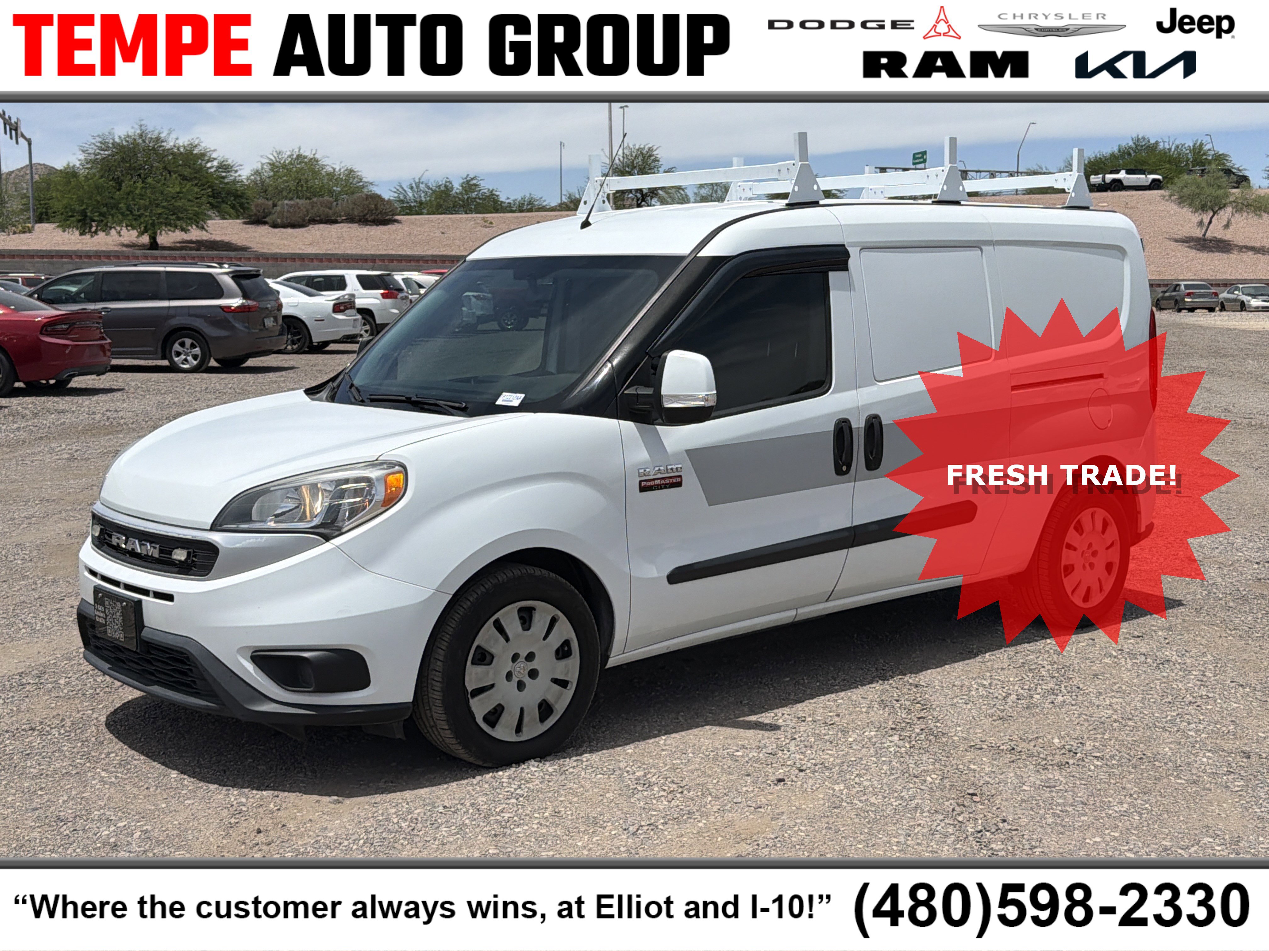 Used 2019 RAM ProMaster City Tradesman SLT